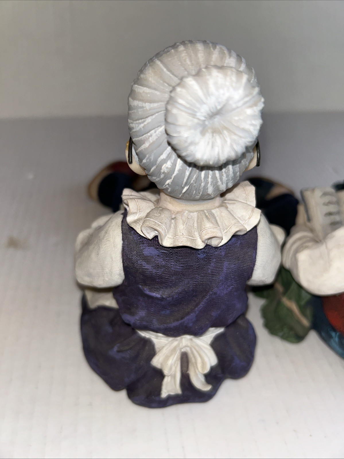 Vintage Elderly Man And Woman Shelf Sitter