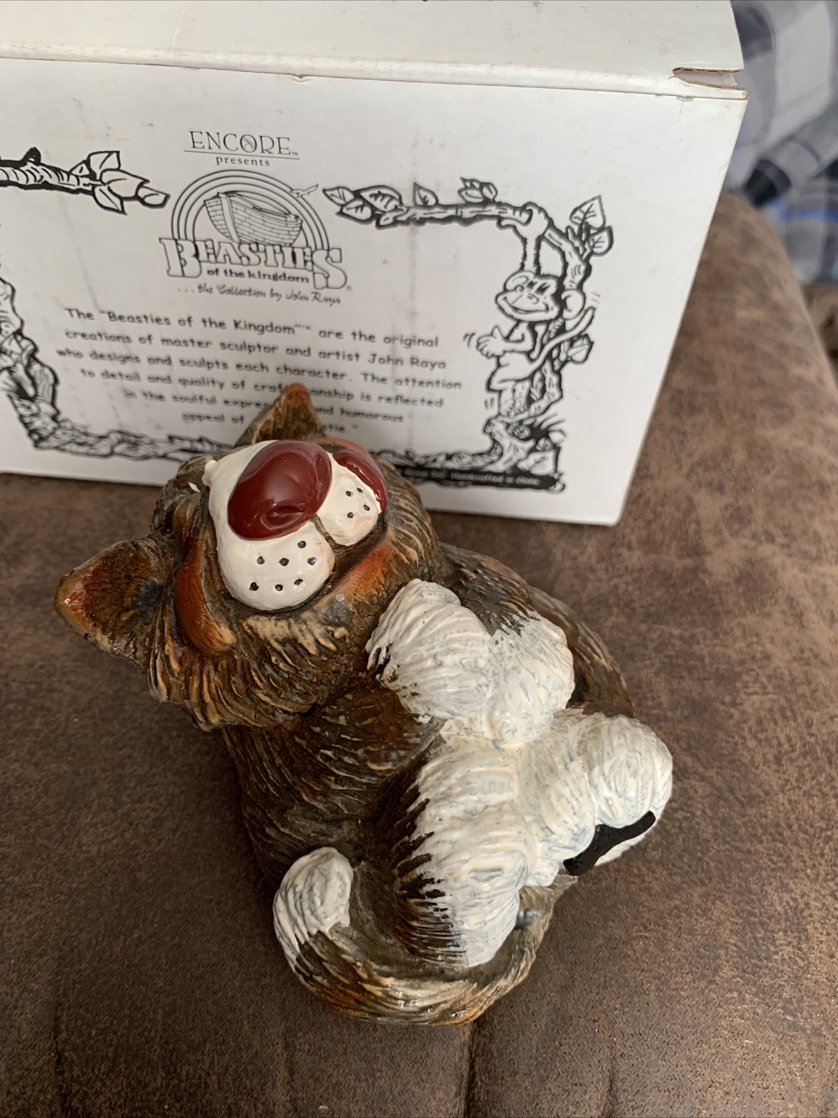 Encore Beasties of the Kingdom John Raya Figure Casey Lg CAT W/box E76049
