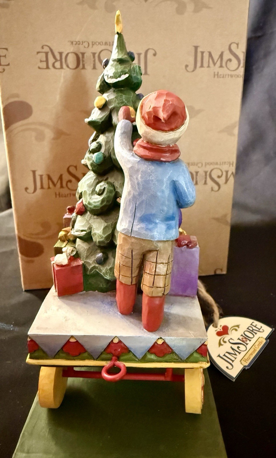 Jim Shore “On Track With All The Trimmings” Kids Christmas Train Car #4011074