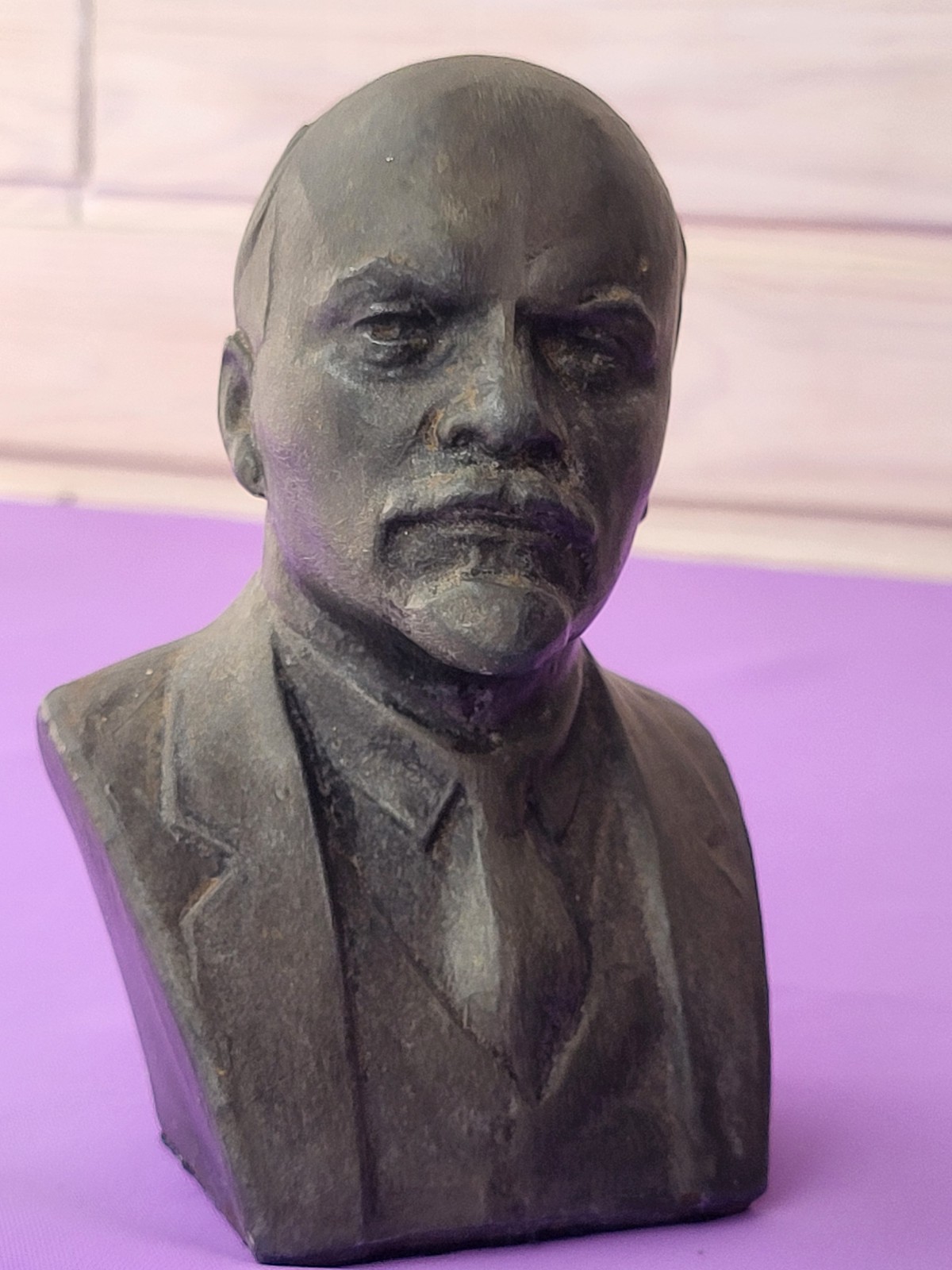 Soviet Vintage bust statuette Vladimir Lenin USSR LENIN Communism Propaganda