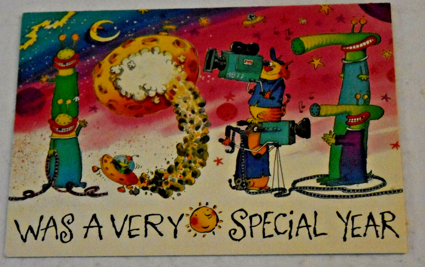 PICTURA GRAPHICS “YEAR 1947,” FACT BIRTHDAY CARD, (4.50″ x 6.75″) New (c) 1992