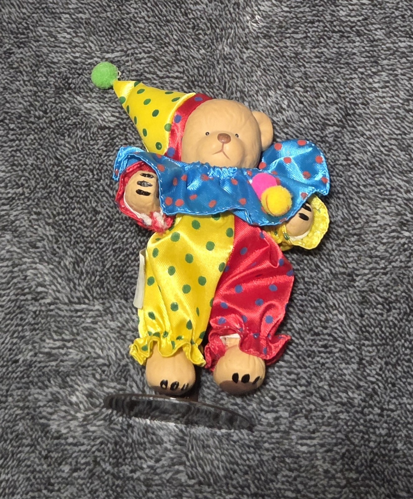 Vintage O’Bear Family Anco Teddy Bear Clown Porcelain Figure 1998