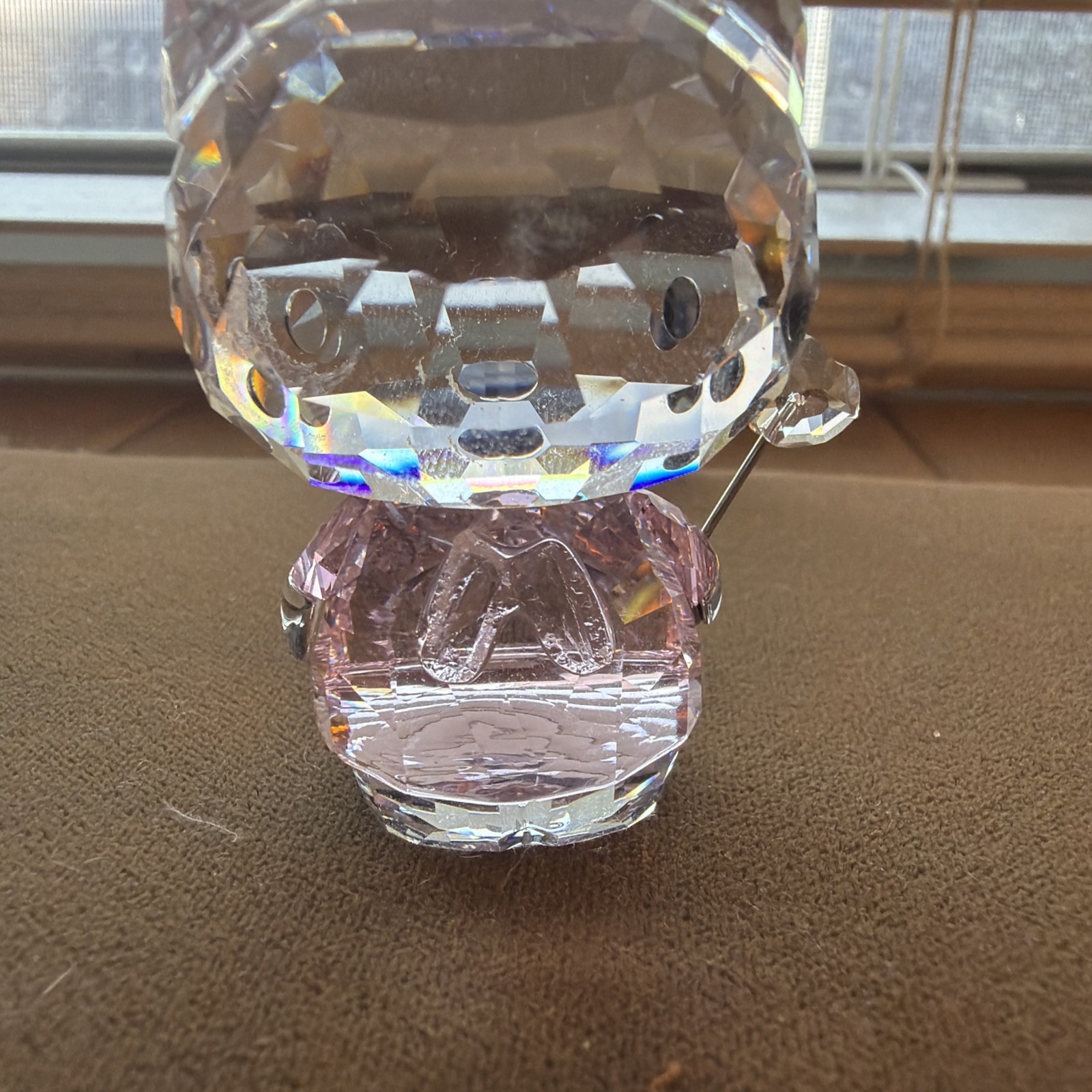 SWAROVSKI Hello Kitty Fairy Crystal Figurine 2013 Limited Edition Sanrio Pink