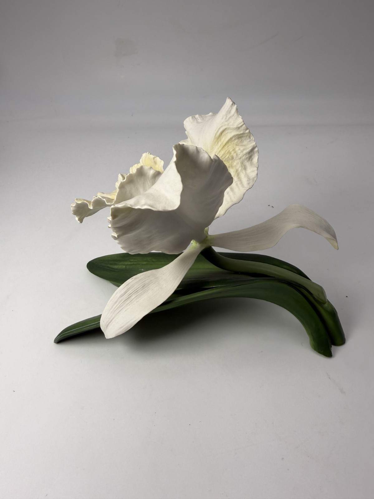 Exquisite The Angel Bells Orchid by Ronald Van Ruyckevelt Porcelain Statue