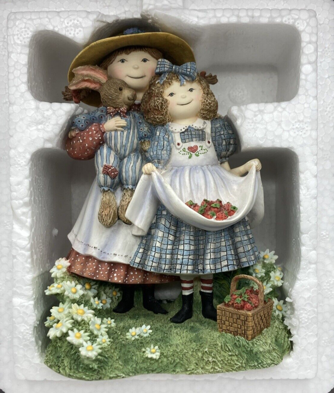 Vintage Lang & Wise KATIE & MOLLY II Figurine Sherry Buck Baldwin NIB