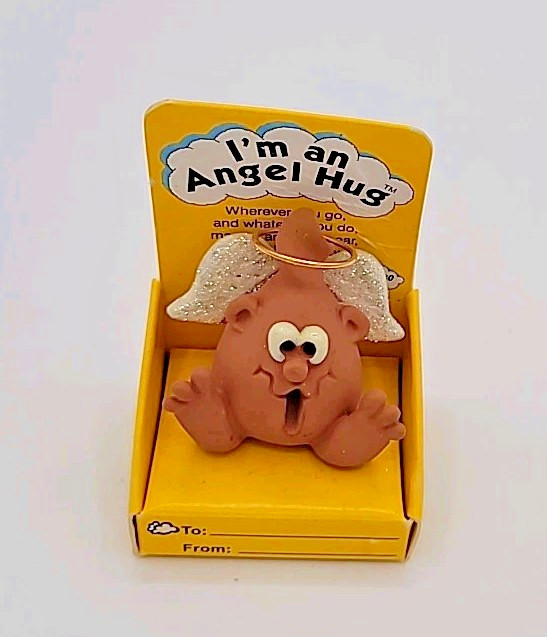 VINTAGE Auction 1996 Hug Factory I’m an Angel Hug Collectible Figurine