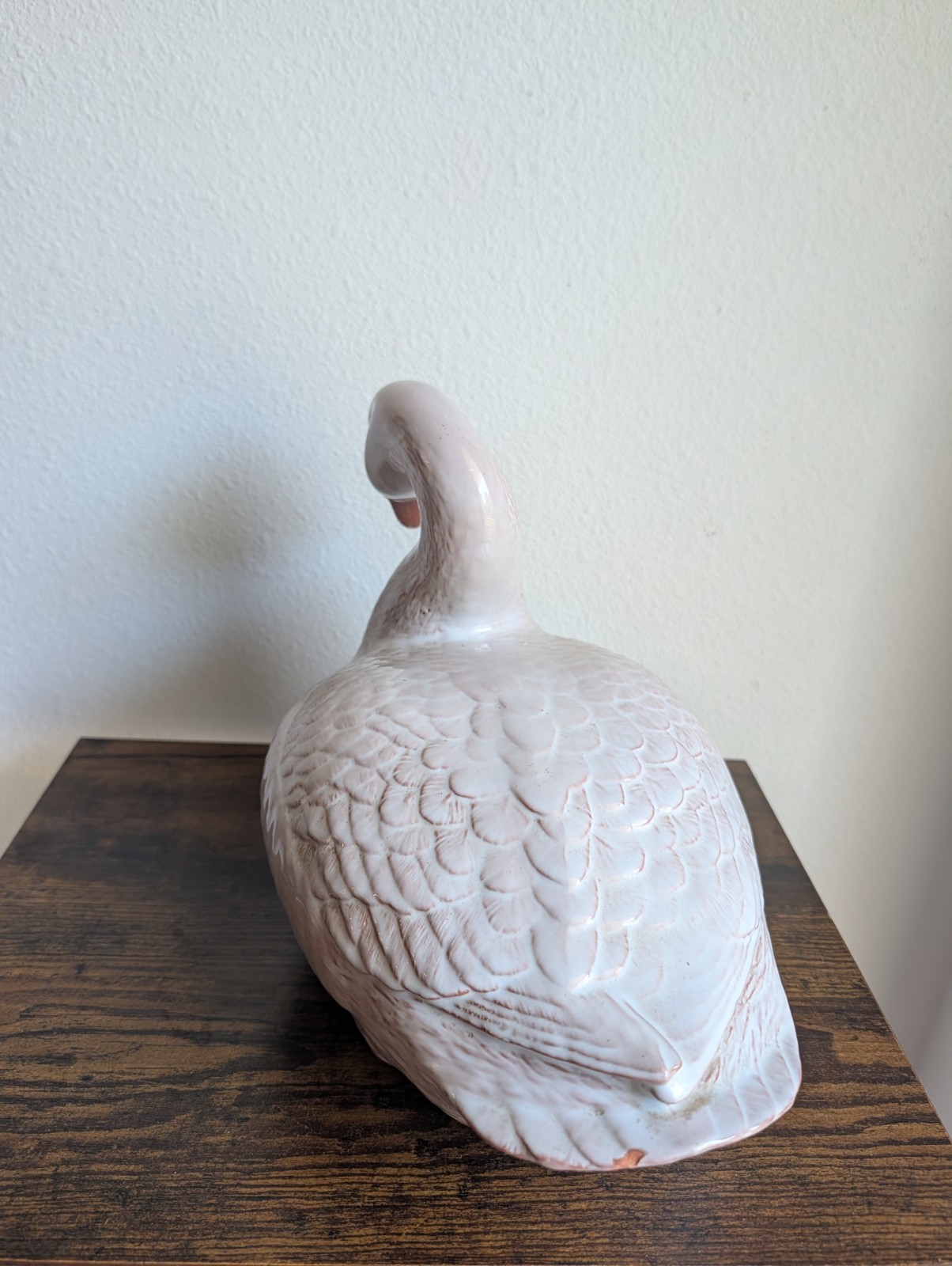 Vintage Ceramic Goose, Country Cottage Core, 1970’s