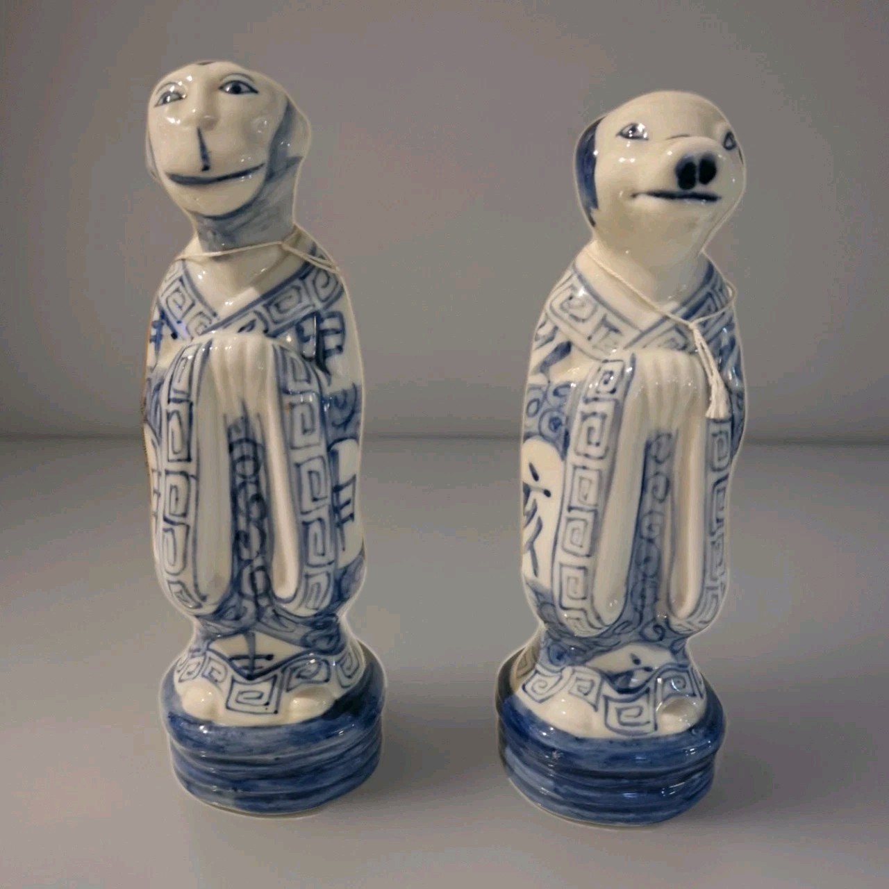 Andrea by Sadek Porcelian Chinese Zodiac Animal Figurines.