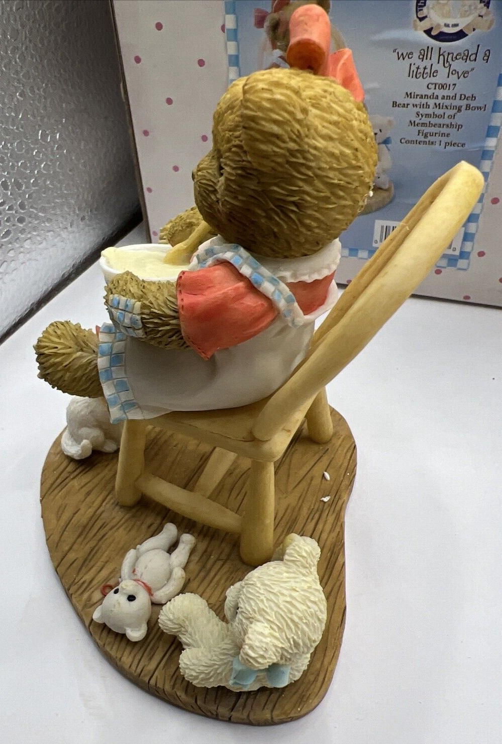 2011 Cherished Teddies Miranda & Deb Kit Recipe Box #CT0017 “We all need love”