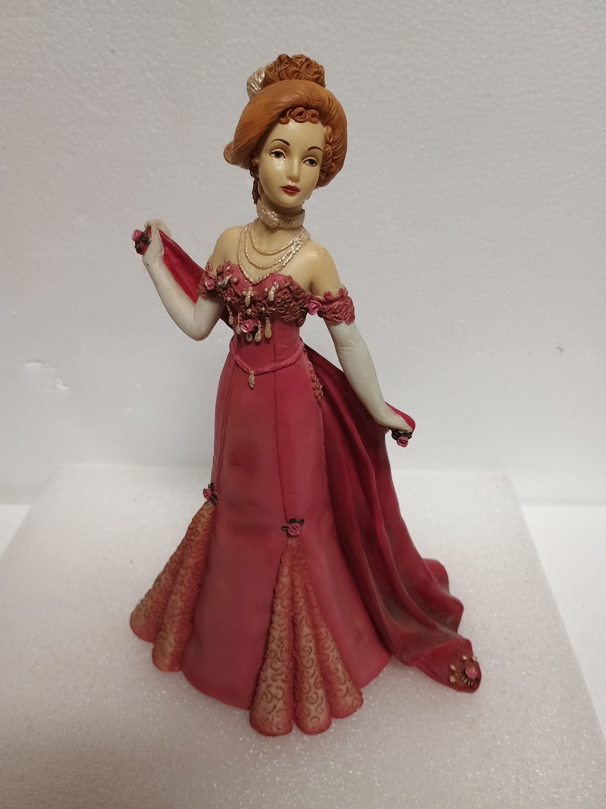 Heaven Sent Lady in Red Figurine Limited Edition of 5000 made 10 in.