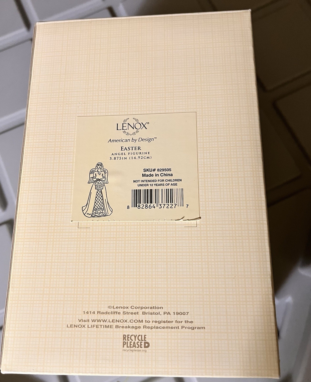 NIB Lenox Easter Angel Figurine