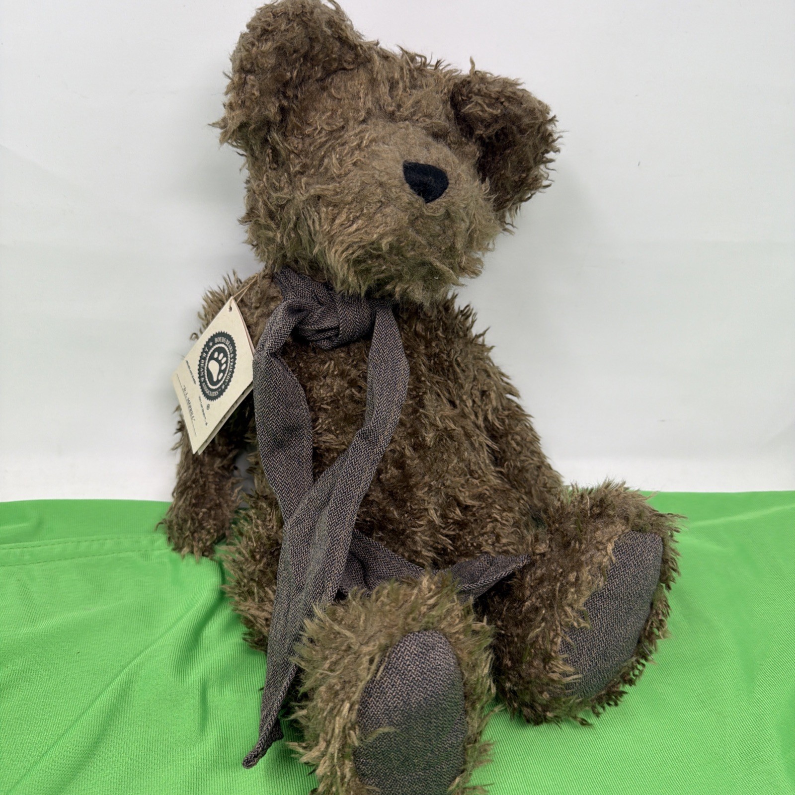 Boyds Bears Jointed Plush Teddy Bear J.B. Bean & Associates 18″ DL Merrill 85-99