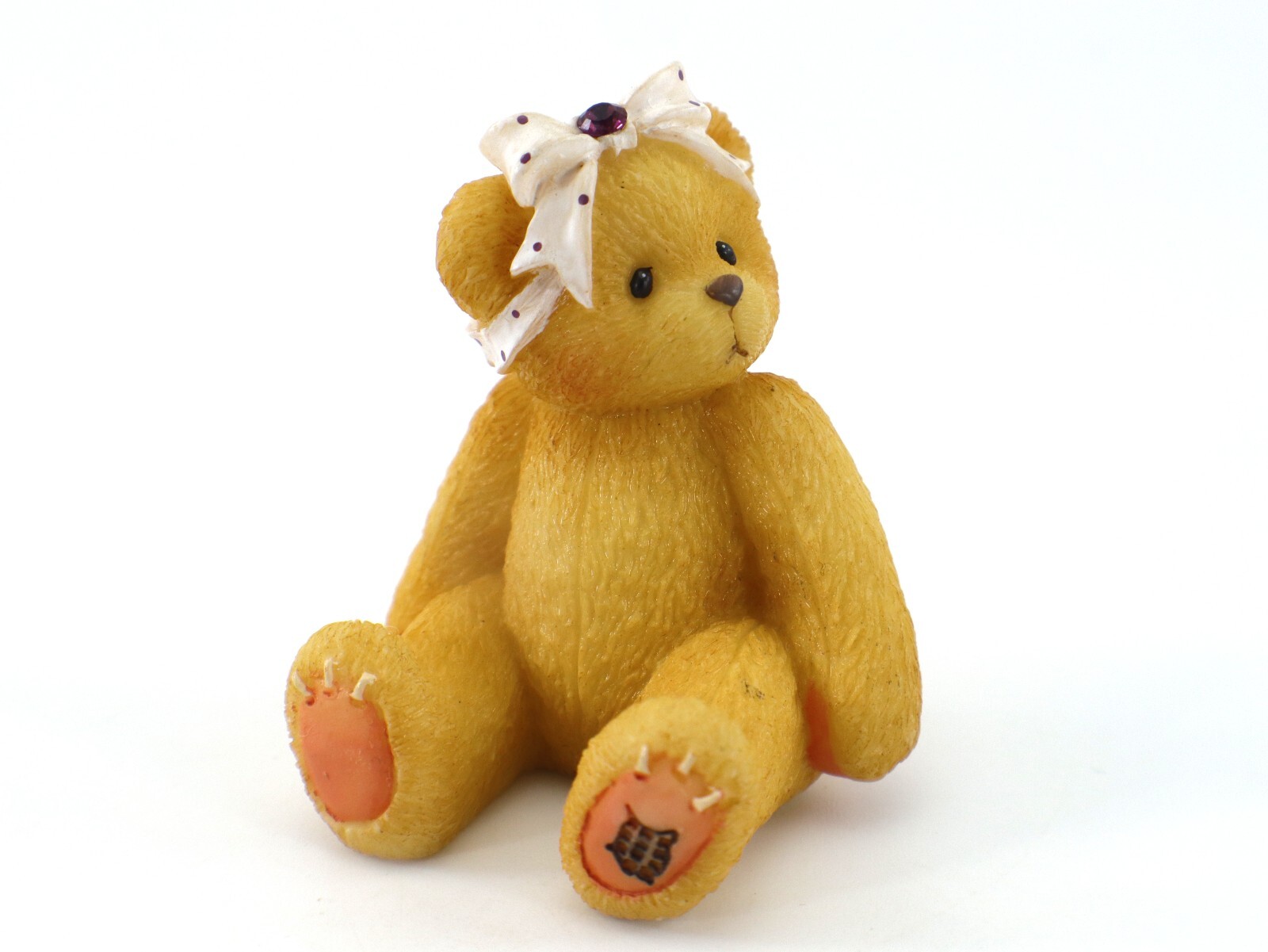 Cherished Teddies Mini 2” Bear FEBRUARY Avon Exclusive 516643 Vintage1998