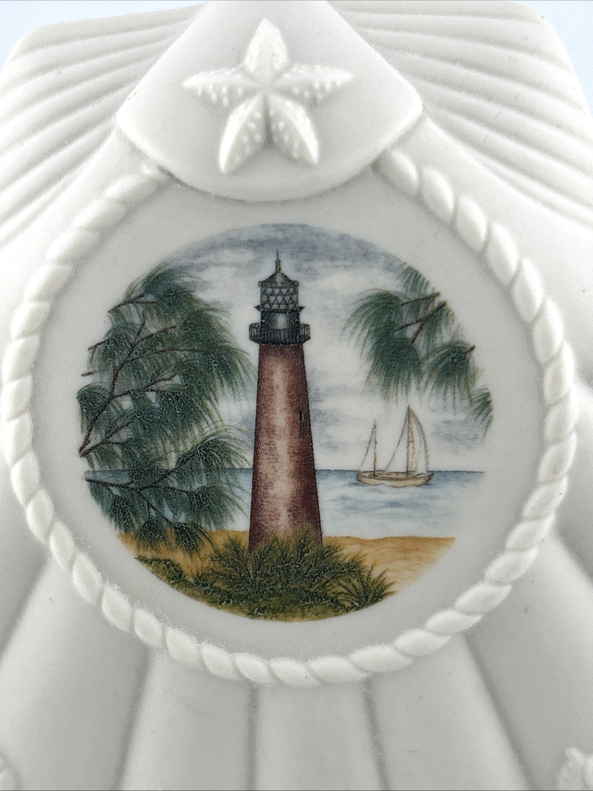 Vtg Heritage Heart Collection Pomander Sachet decor /The Lighthouse Collection