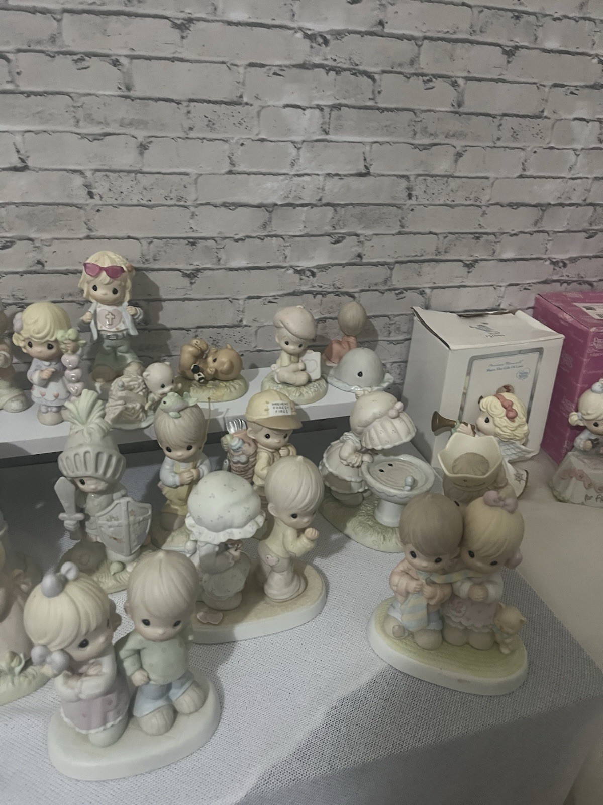 Precious Moments Porcelain Figurine 1970’s -2000’s Lot of 50