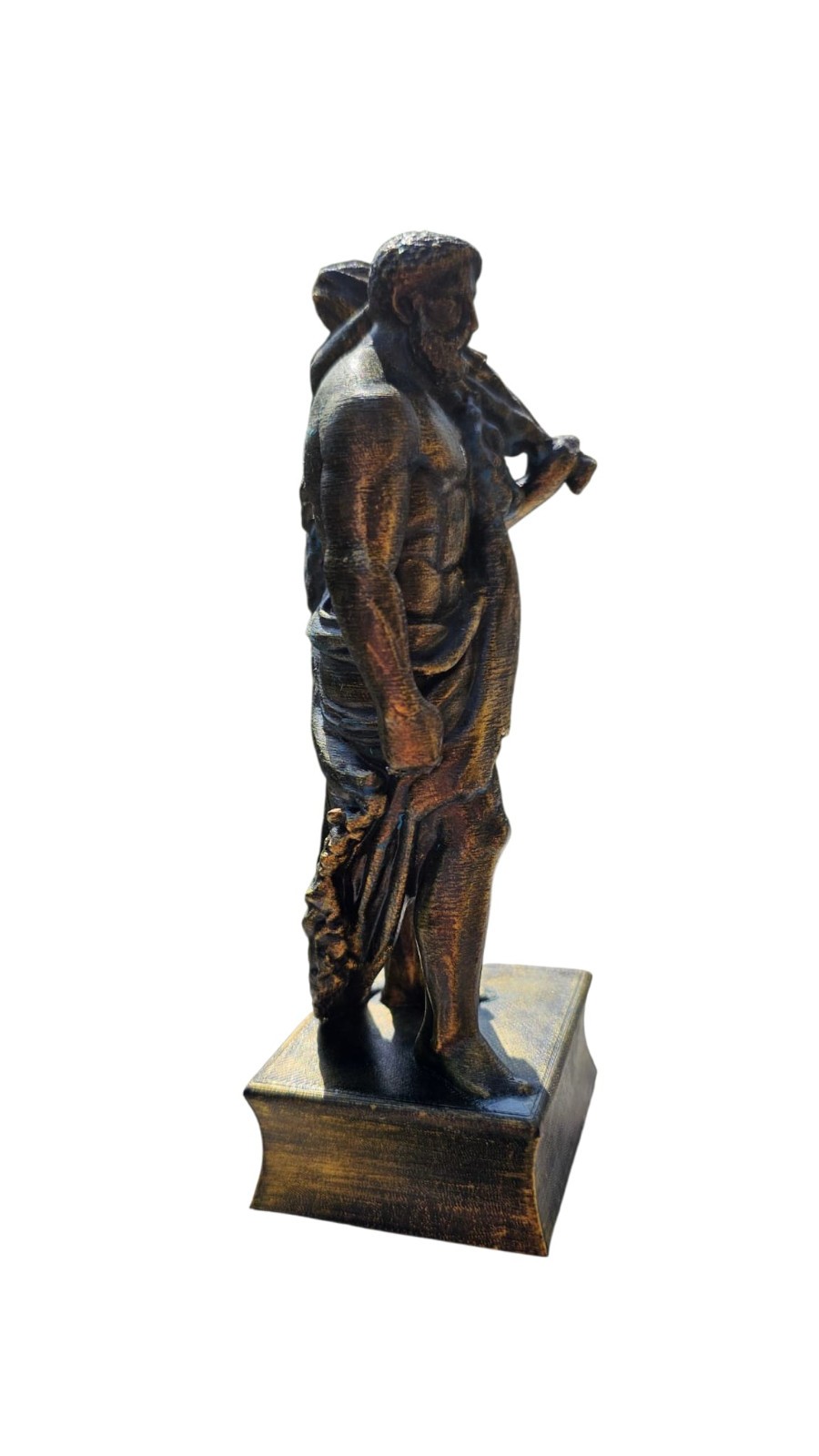 Hercules Statue 3D Printed & Painted – 15cm