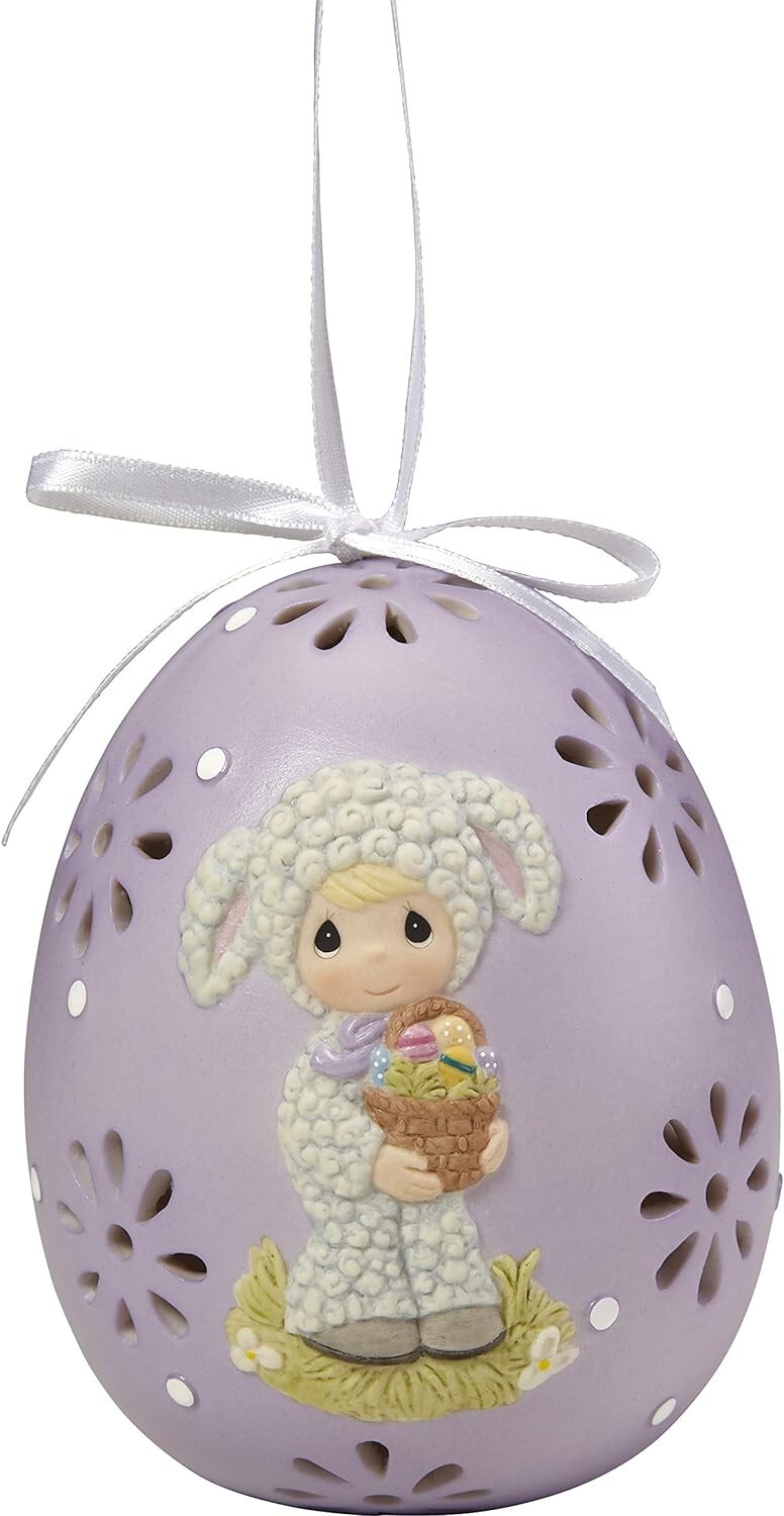 Lot 2 Precious Moments Gift Easter Egg Set Basket Fill Joy & Some Bunny Sweet
