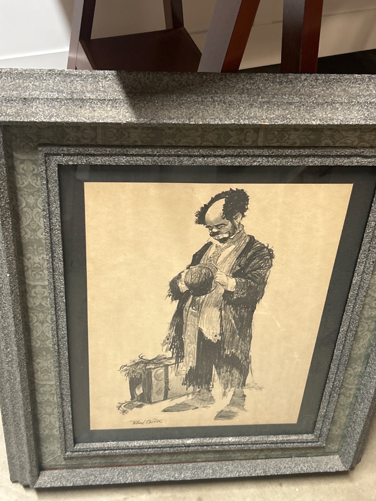 obstein clown painting and dolls