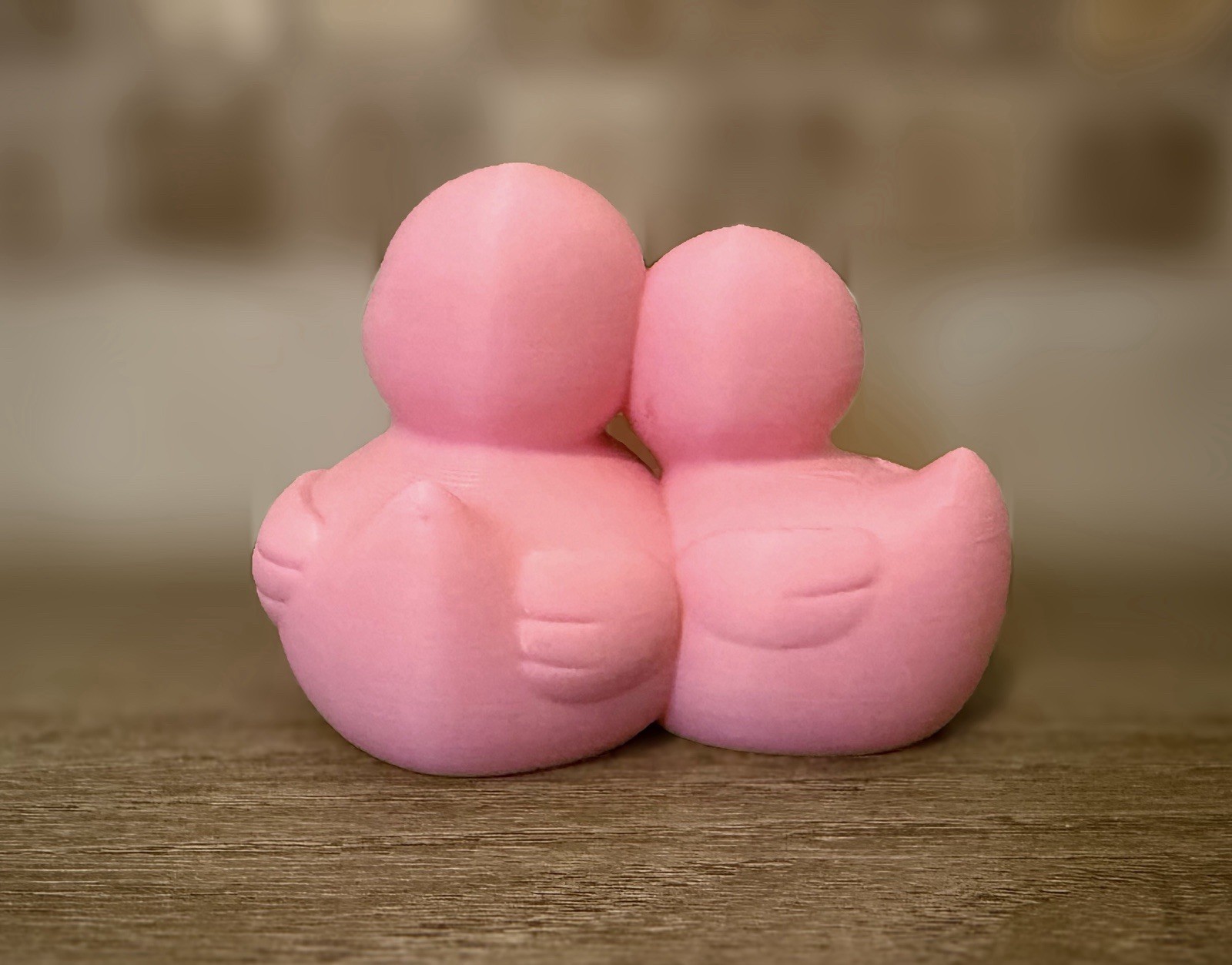 Couple Love Duck – Ducking – Cruises – Collectibles – Pink