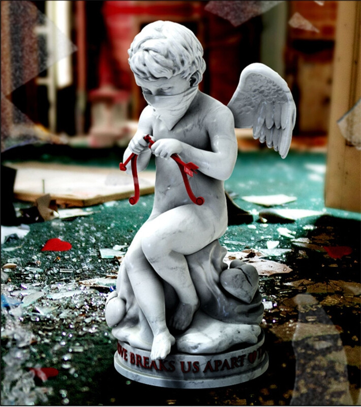 Mighty Jaxx Cupid No More Amore Collectibles Art Toy Figure 29cm New In Stock