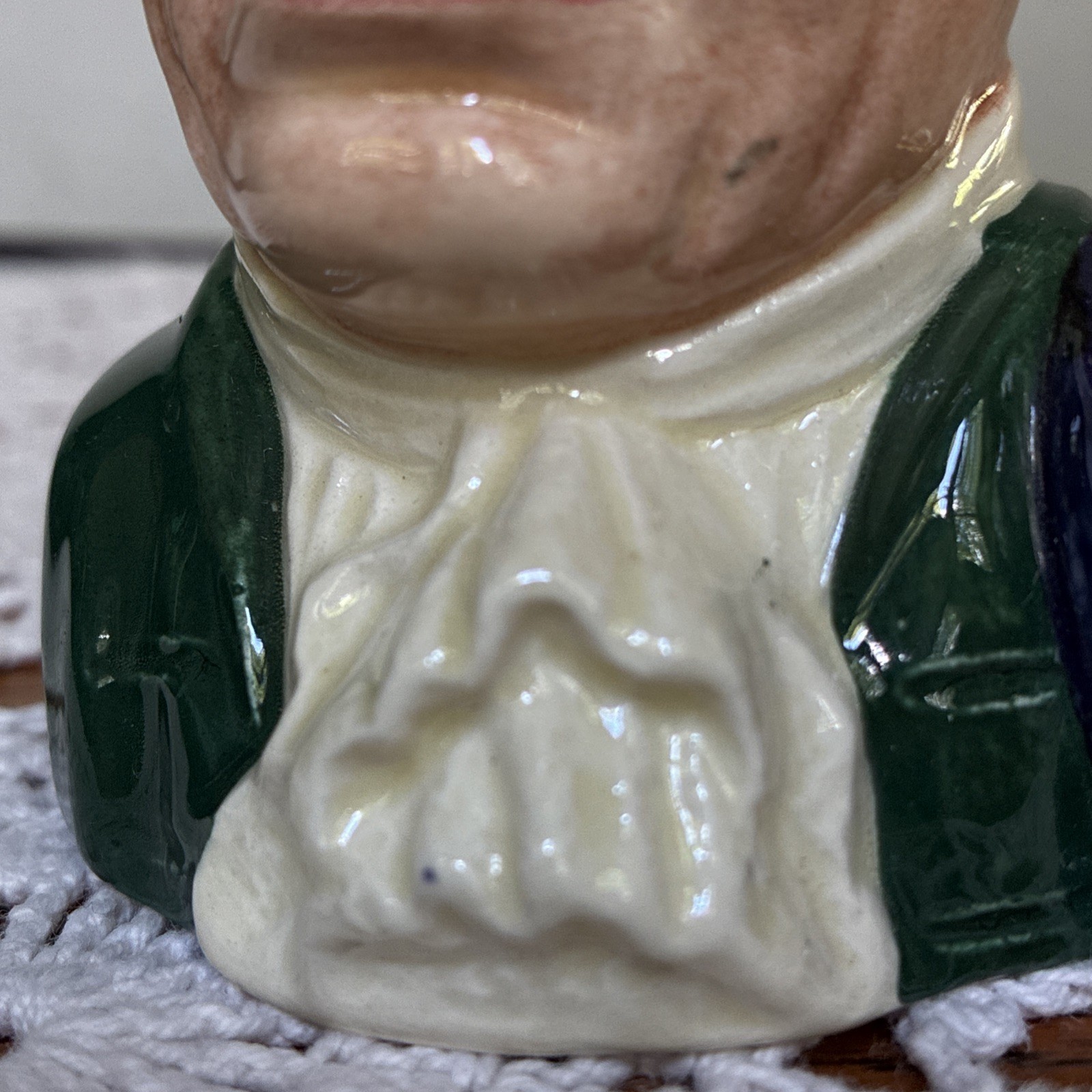 Royal Doulton Toby Jug Mug Williamsburg APOTHECARY D6574 Vintage 4” Colonial