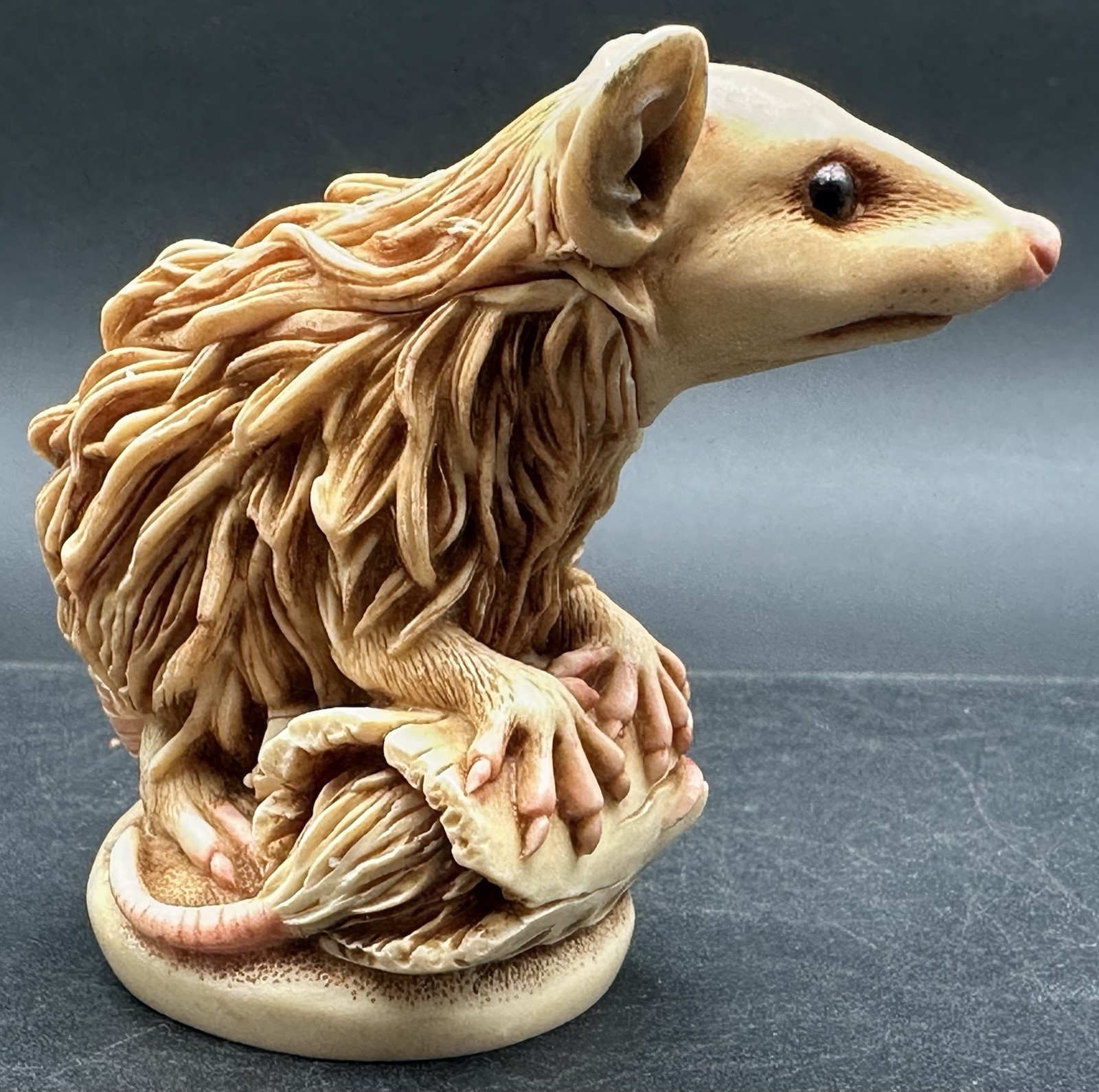 Harmony Kingdom SIGNED Night Shift Opossum Figurine Trinket Box TJOP 2001