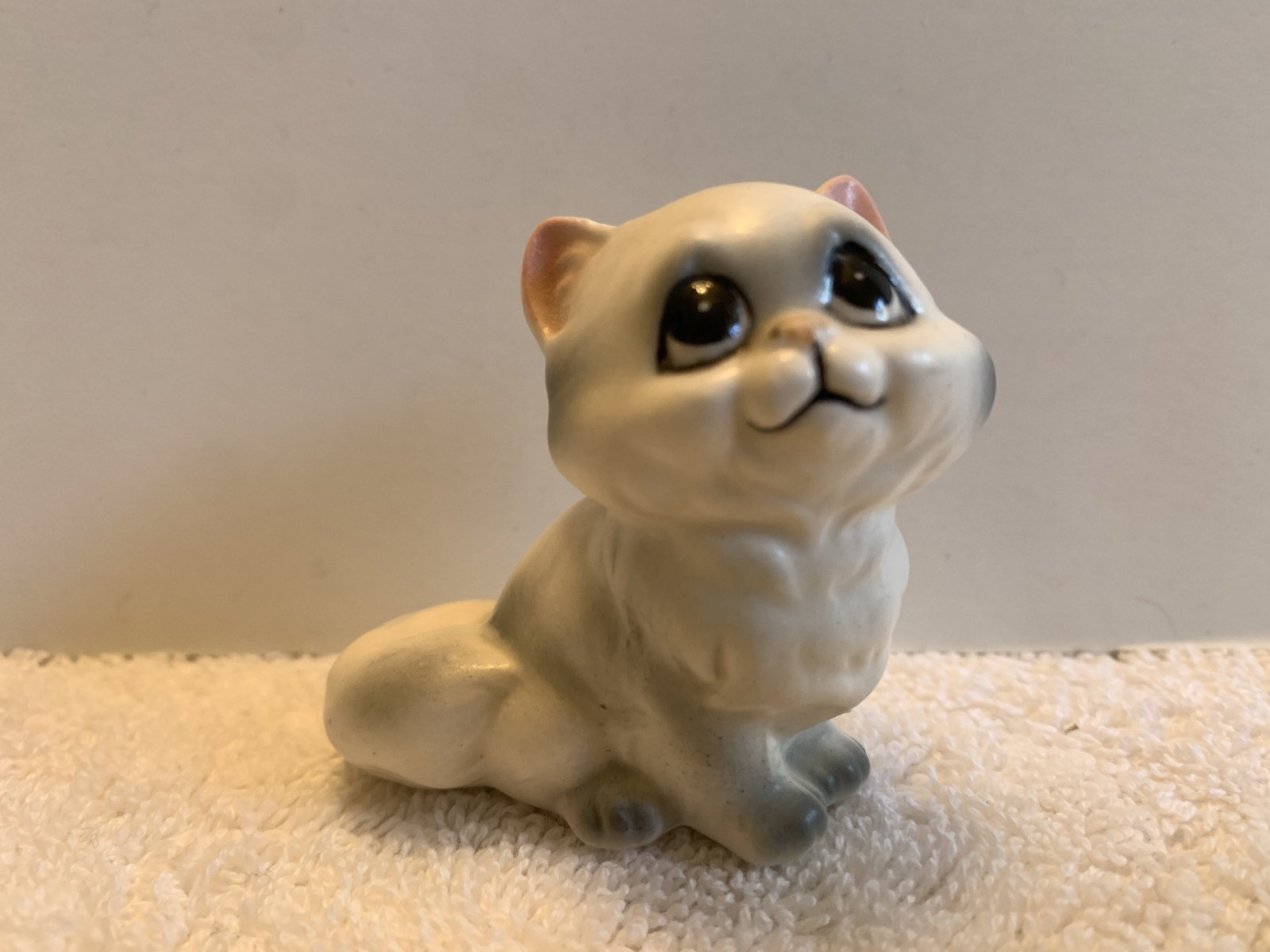 Vintage Josef Originals Mini Ceramic Cat with tag – Japan 1960’s – Rare HTF