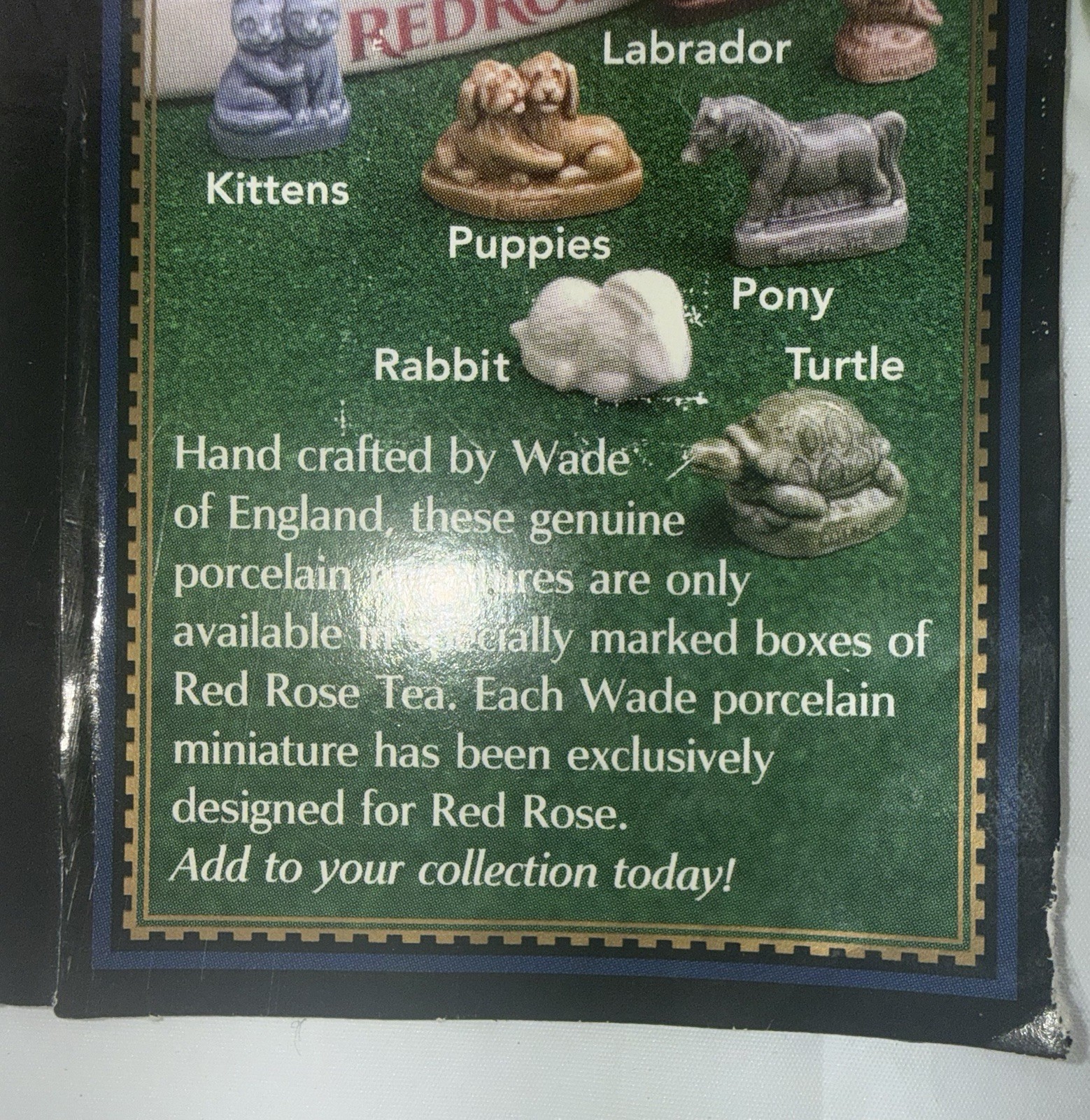 Wades Pet Shop Freinds Complete Set NM -Mint ! Out of Factory Pouch.