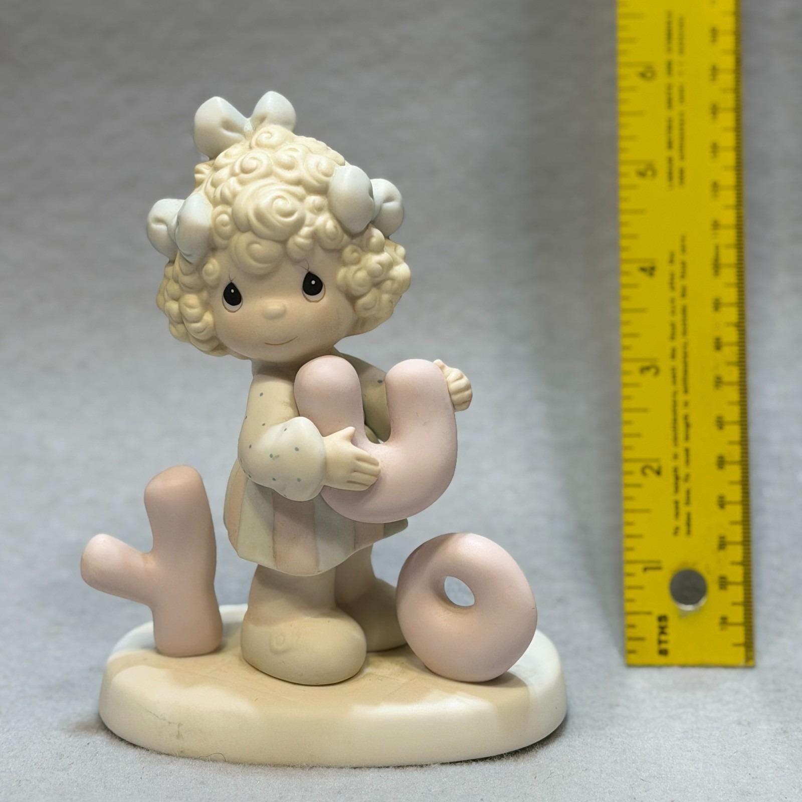Precious Moments I’ll Never Stop Loving You 1989 Samuel Butcher Design Figurine