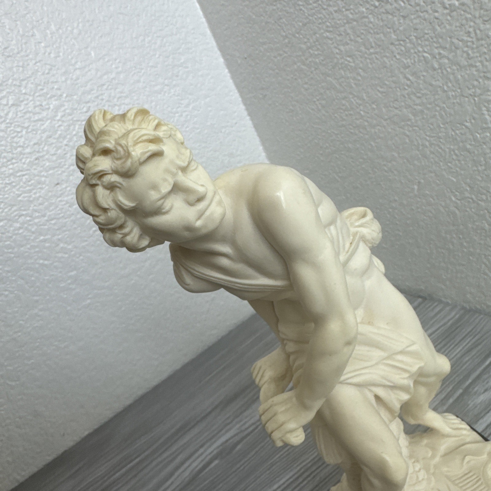 G. Ruggeri Italy Hercules Figurine Ready for Battle Sculpture 10.5″