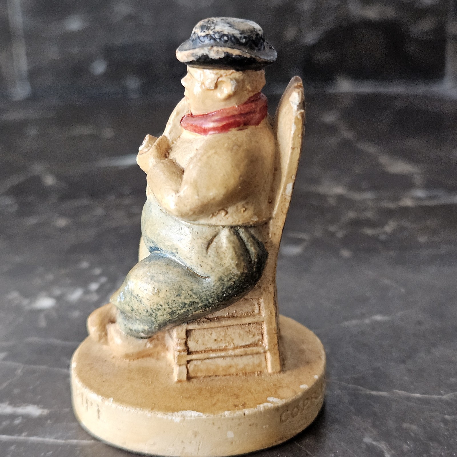 Sebastian Miniature 1949 Dutchman’s Pipe Marblehead MA 2-1/4″ Prescott W Baston
