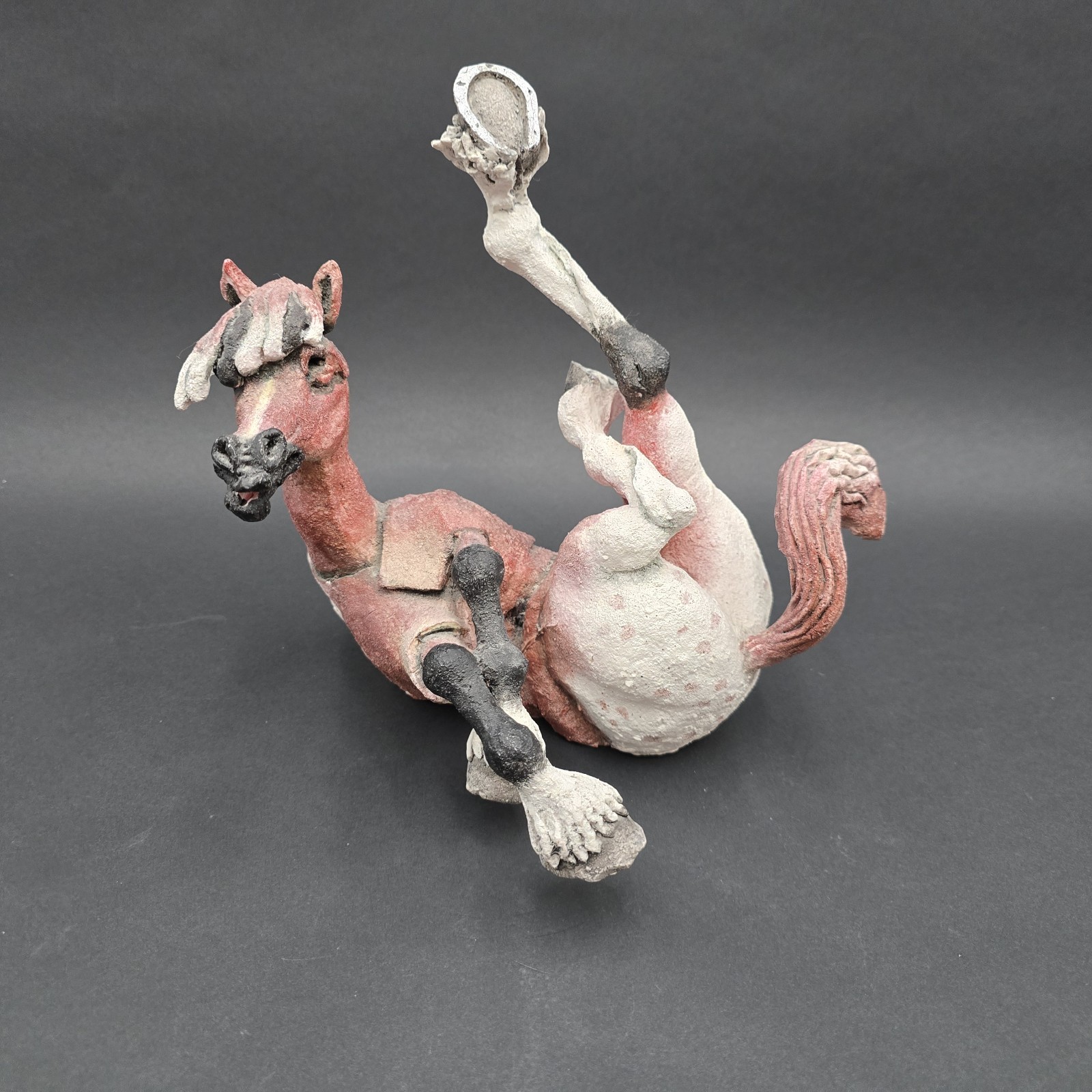 Country Artists A Breed Apart Horse 706708 REARVIEW Funny Horse on Back Figurine