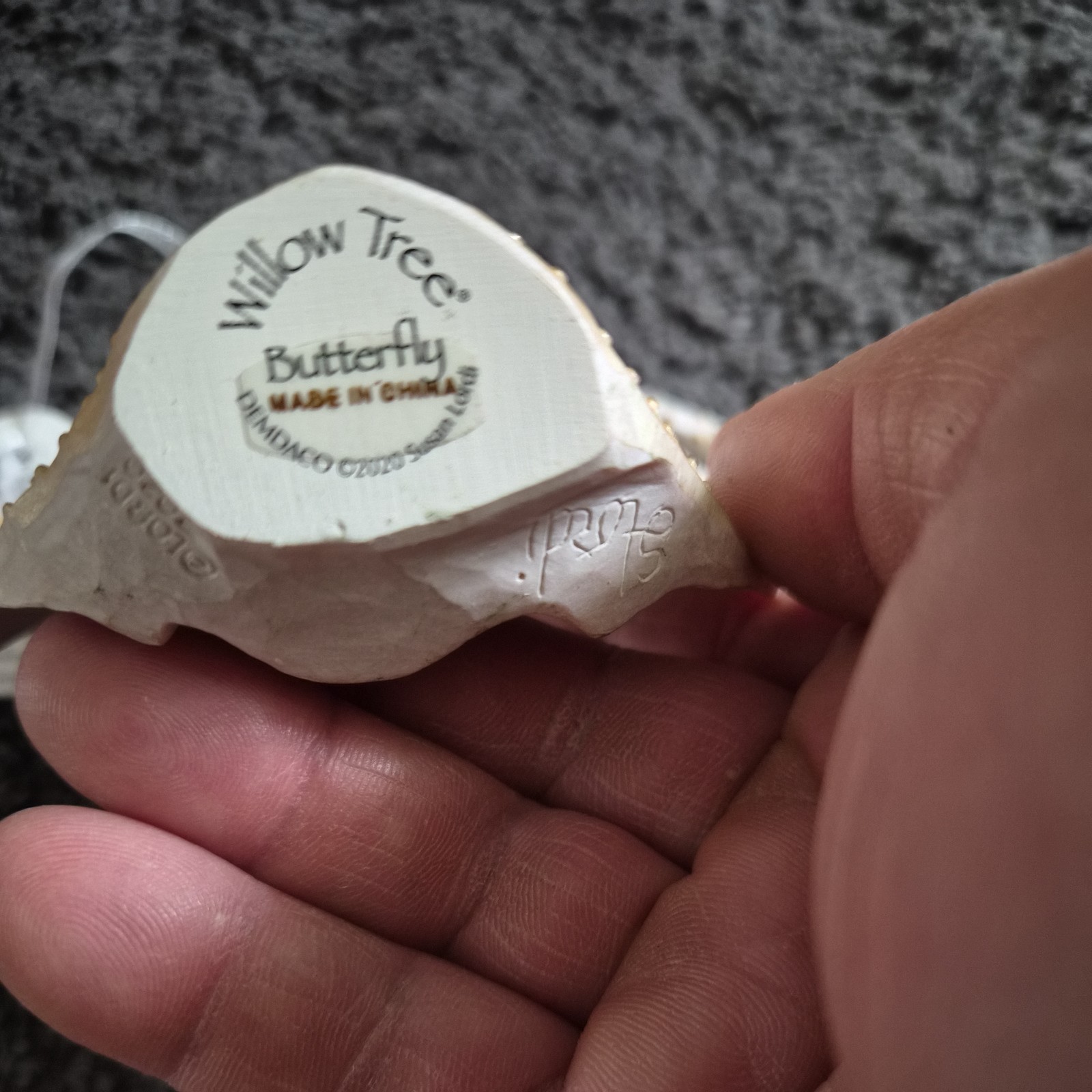 Willow Tree Butterfly Ornament, Sculpted Hand-Painted Figure 27924*New