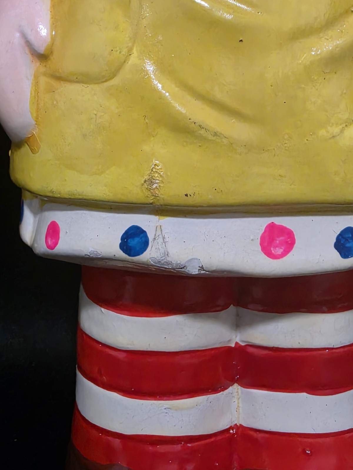 Vintage 1950’s 60’s Raggedy Ann Japan Chalk Ware Chalkware 13.5 Inch Bank