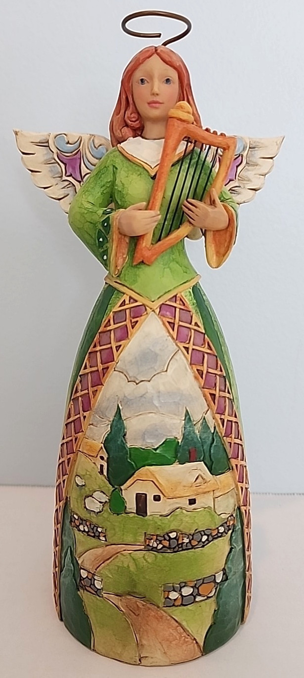 Jim Shore MAY BLESSINGS BE AS PLENTIFUL AS SHAMROCKS St Patrick’s Day 4026439