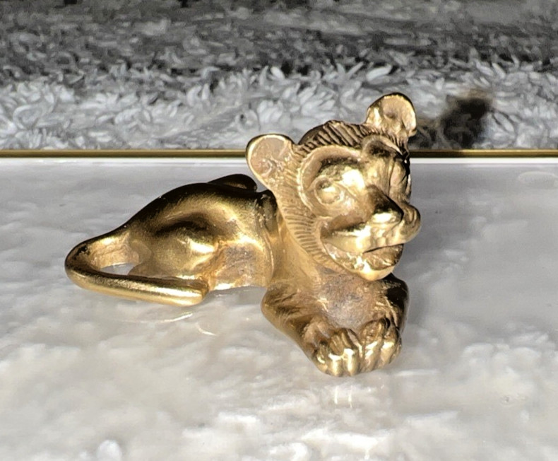 MMA King Tut Lion Figurine 90’s Metropolitan Museum of Art Collectible