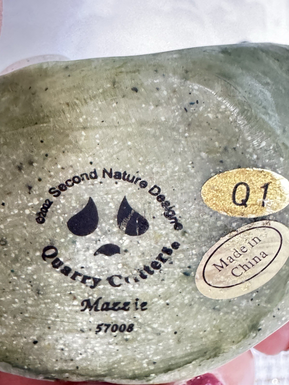 Quarry Critters Sleeping Mouse Mazzie In A Leaf 57008 By Second Nature Design