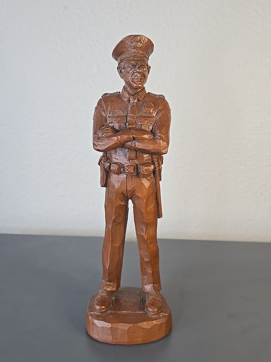 Red Mill 1992 Signed Wetherbee 11″ Police Officer Statue Cop Resin Figure