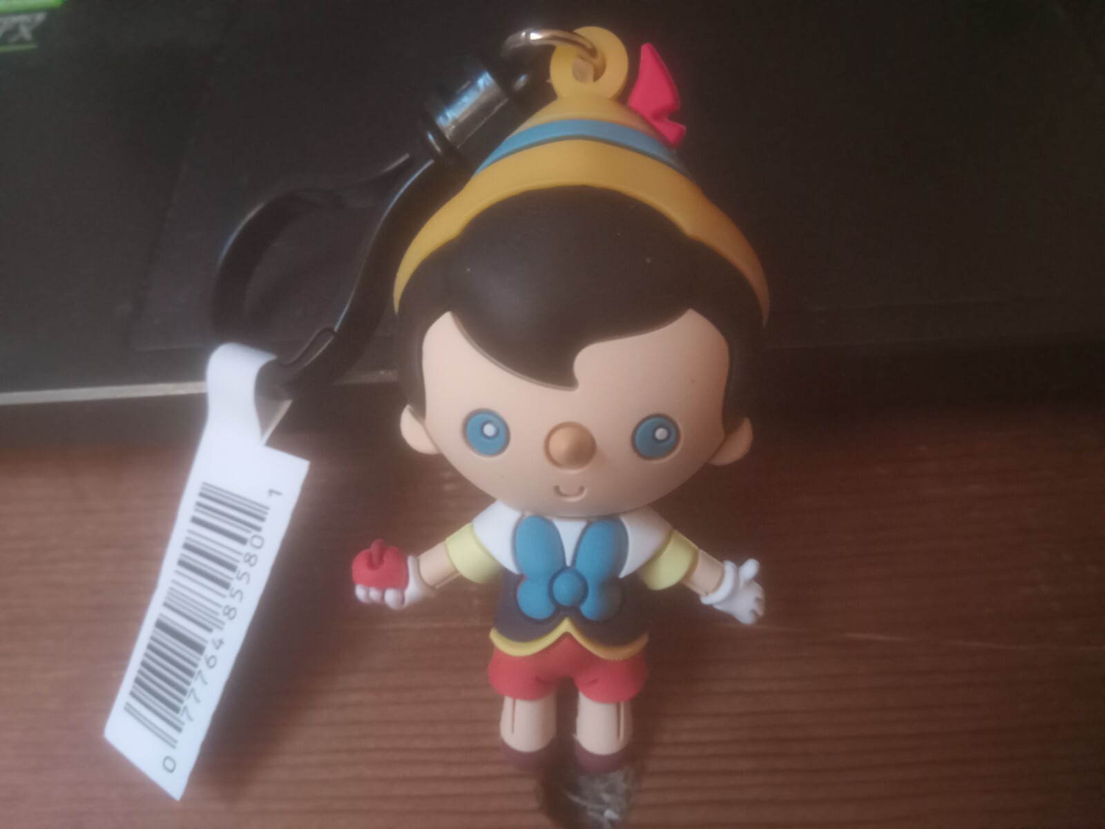 Disney Series 47 Animation Figural Bag Clip Pinocchio