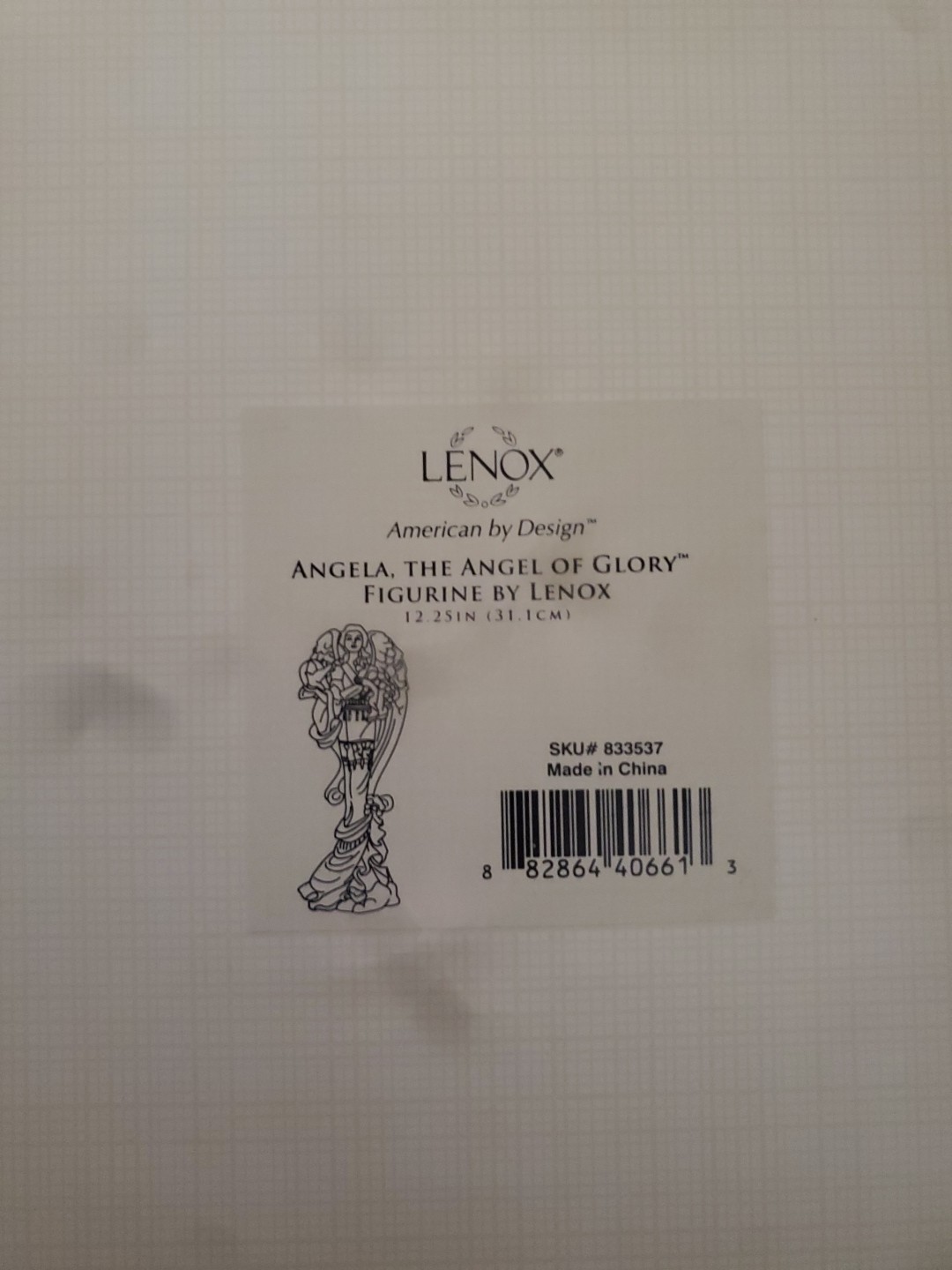 Lenox “Angela” 2013 Angel of Glory Retired 12″ Tall