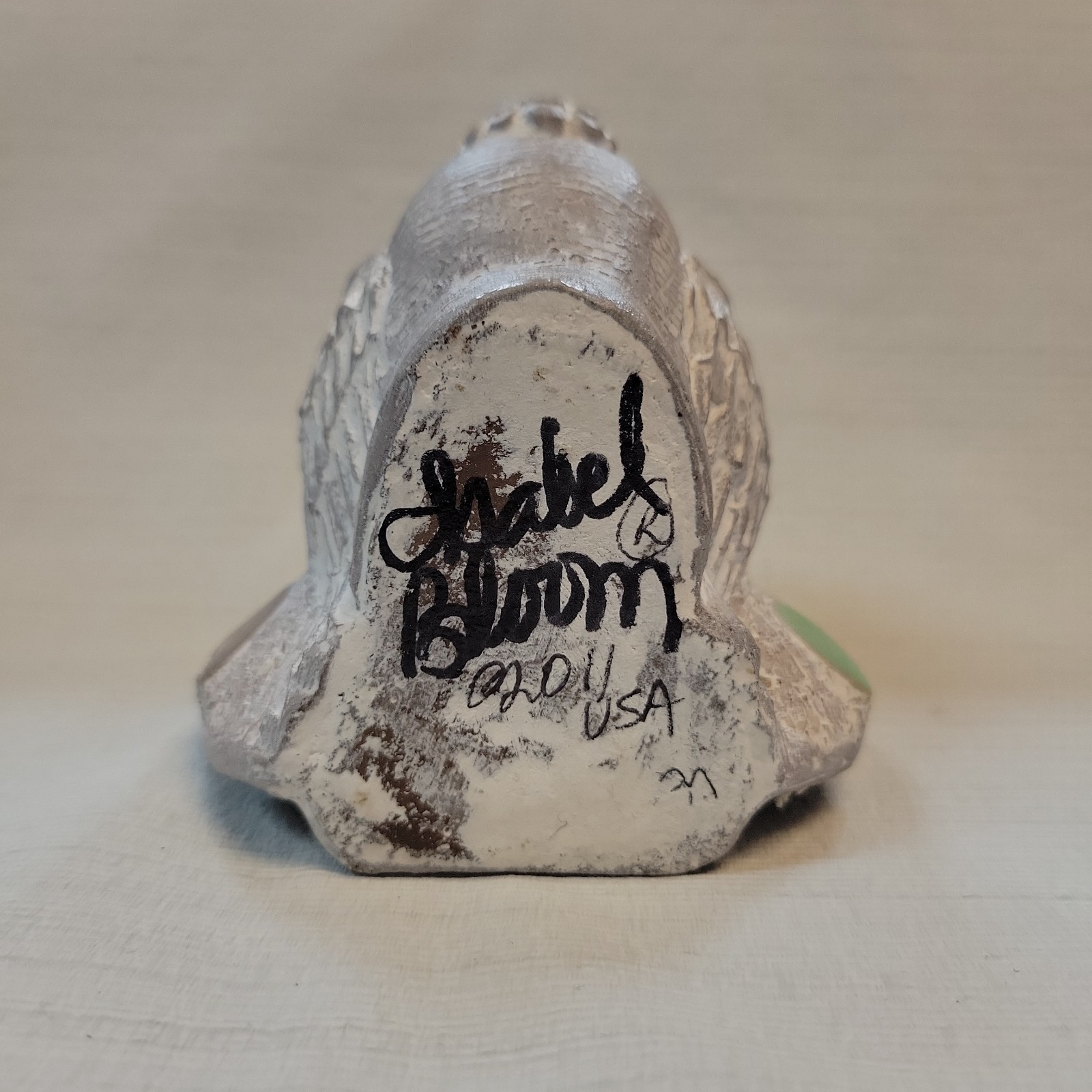 Isabel Bloom Turkey Concrete Figurine 2011 Signed LE Thanksgiving Harvest