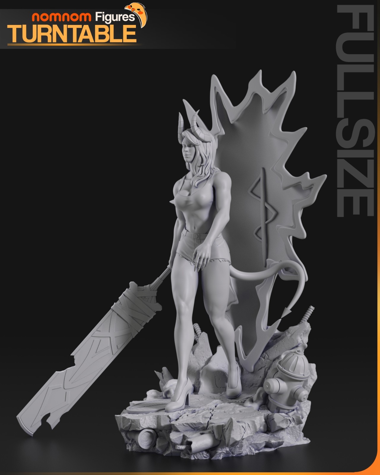 Malevola Figurine Dispatch Hand Painted Model / DIY Kit 20 pcs