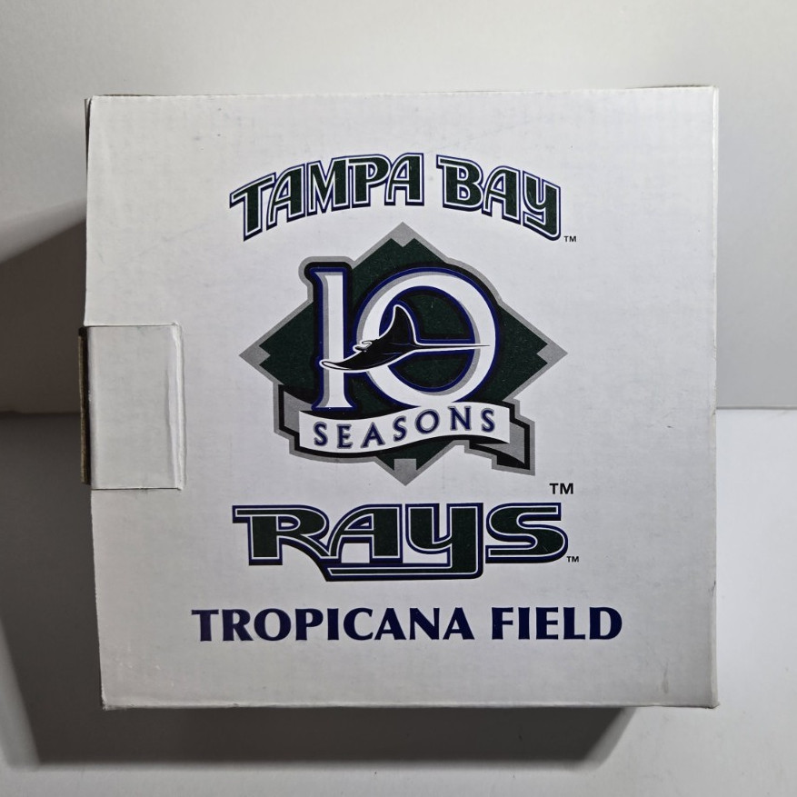 Tropicana Field Tampa Bay Rays 10 Seasons Resin Stadium Figurine Boxed