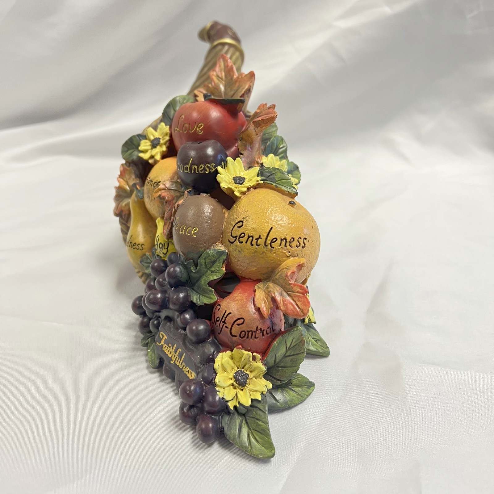 Collections Etc. Color Changing Cornucopia Centerpiece