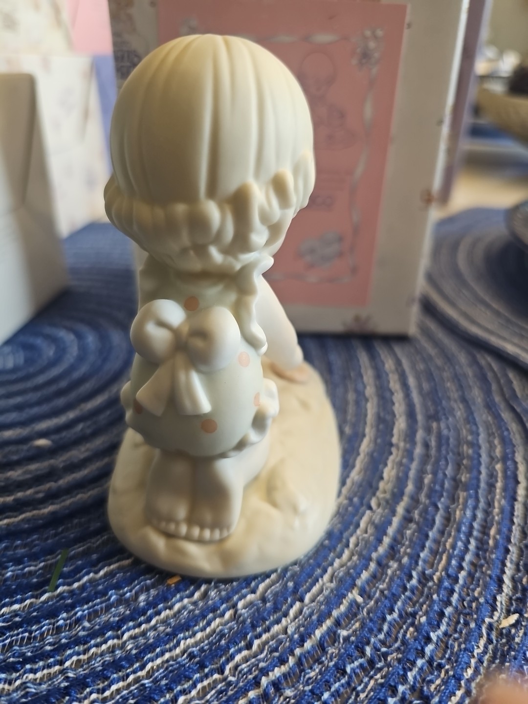 Precious Moments Members Only Figurine PM931 “His Little Treasure” With Box 1993
