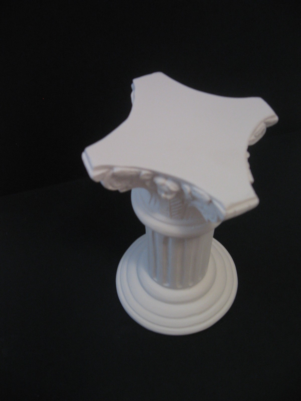 Roman Pillar Mini Greek Column Resin Statue 4.5″ Centerpiece Pedestal Display