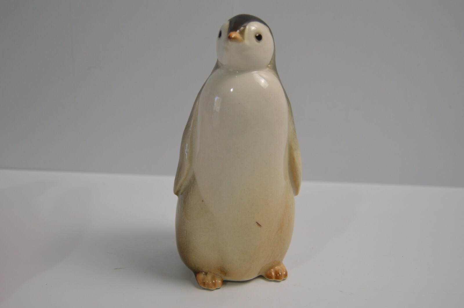 Vintage Lomonosov Penguin Marked RUSSIA Collectible Pottery Porcelain