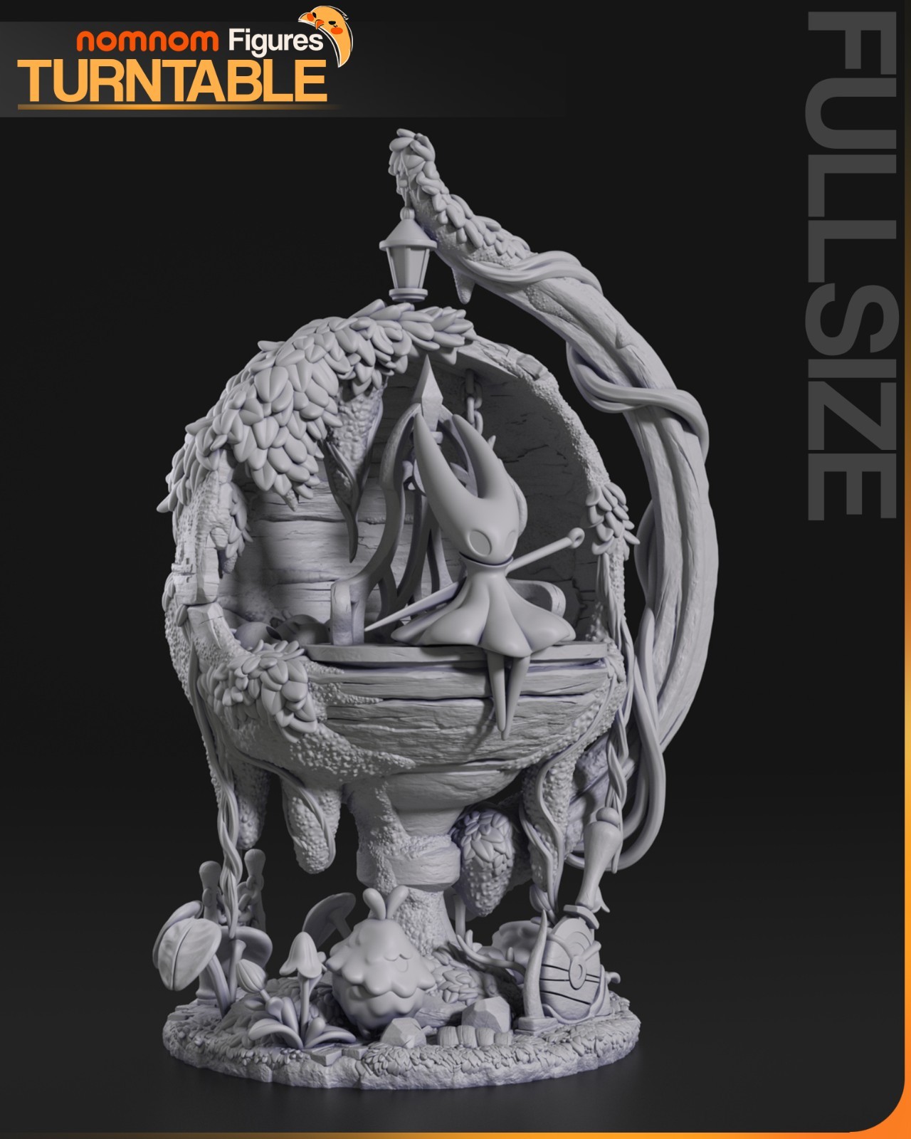 Silk Inspired Resin Diorama | Unpainted High Detail Collectible Scale Model Kit