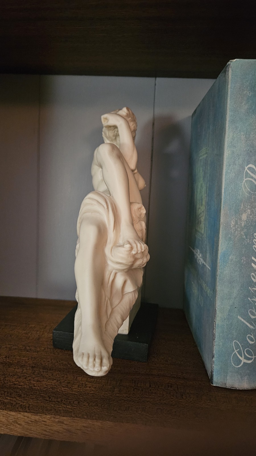 A. Santini Italy MCM MICHELANGELO’ S DAY AND NIGHT BOOKENDS Rare !