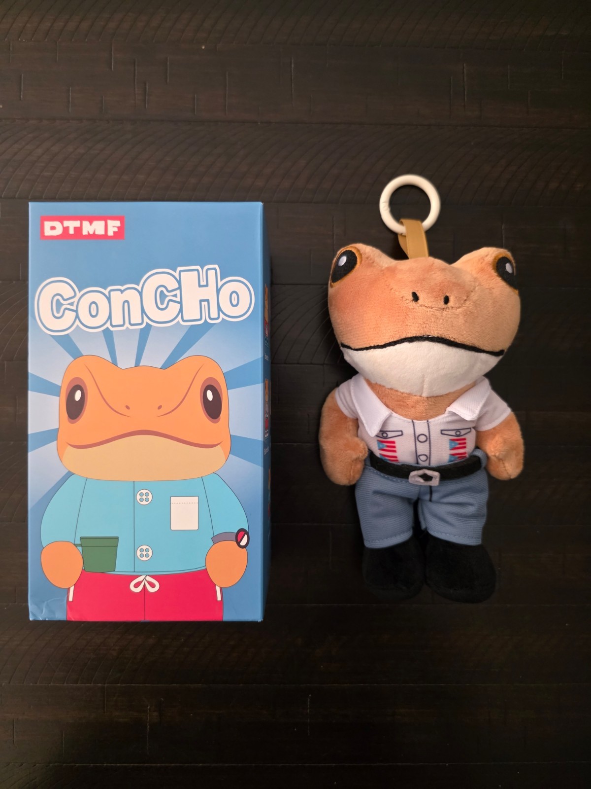 El Sapo Concho (Musico) AUTHENTIC KEYCHAIN PLUSH Bad Bunny DTMF OPEN BOX NEW
